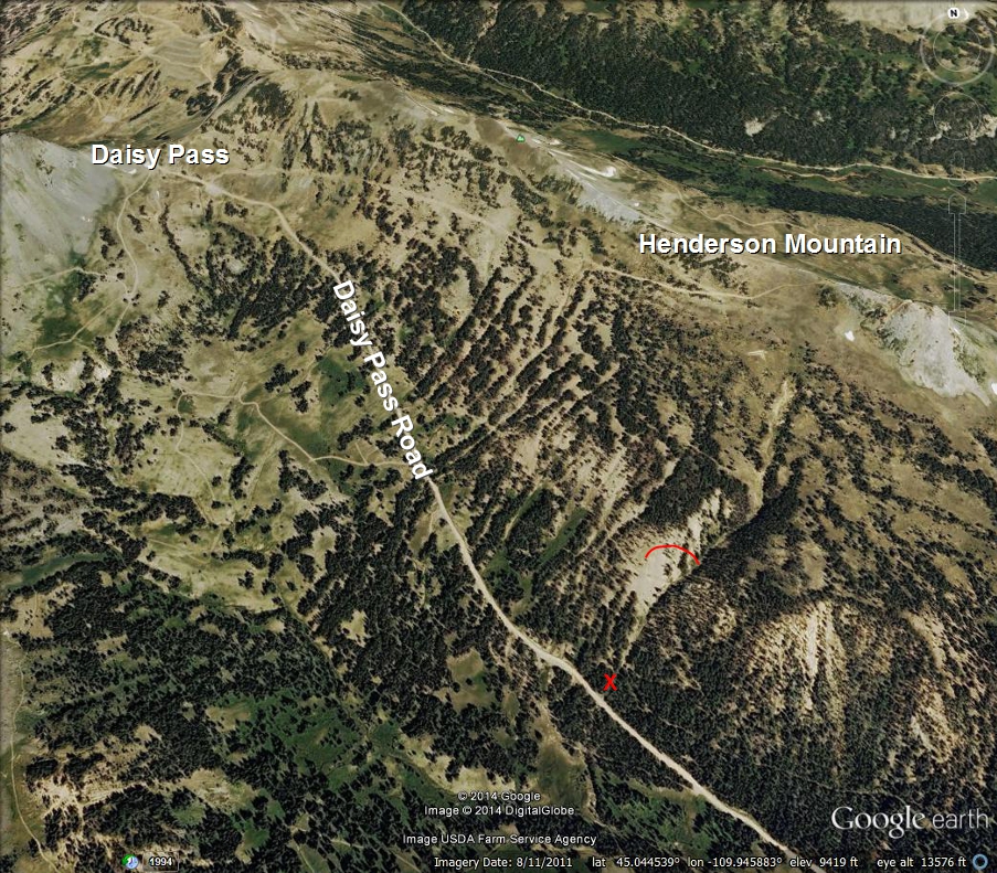 Henderson Mtn Fatality - overview