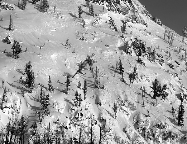 Wind Slabs near Cooke City