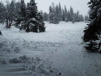 Human triggered Slide near Bacon Rind - 2/16/14