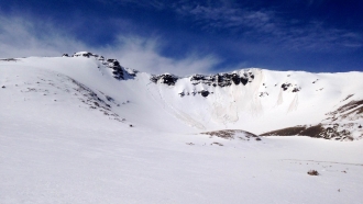 A few avalanches south of Cooke City